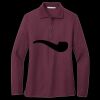 Women's Silk Touch Long Sleeve Polo Thumbnail