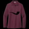 Women's Silk Touch Long Sleeve Polo Thumbnail