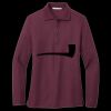 Women's Silk Touch Long Sleeve Polo Thumbnail