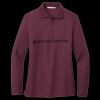 Women's Silk Touch Long Sleeve Polo Thumbnail