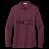 Women's Silk Touch Long Sleeve Polo Thumbnail
