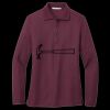 Women's Silk Touch Long Sleeve Polo Thumbnail