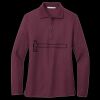 Women's Silk Touch Long Sleeve Polo Thumbnail