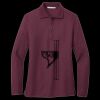 Women's Silk Touch Long Sleeve Polo Thumbnail