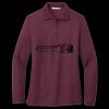Women's Silk Touch Long Sleeve Polo Thumbnail