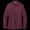 Women's Silk Touch Long Sleeve Polo Thumbnail