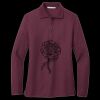Women's Silk Touch Long Sleeve Polo Thumbnail