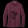 Women's Silk Touch Long Sleeve Polo Thumbnail