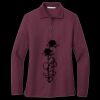Women's Silk Touch Long Sleeve Polo Thumbnail