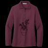 Women's Silk Touch Long Sleeve Polo Thumbnail