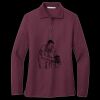 Women's Silk Touch Long Sleeve Polo Thumbnail