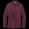 Women's Silk Touch Long Sleeve Polo Thumbnail