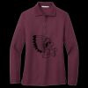 Women's Silk Touch Long Sleeve Polo Thumbnail