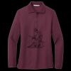 Women's Silk Touch Long Sleeve Polo Thumbnail