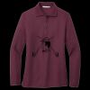 Women's Silk Touch Long Sleeve Polo Thumbnail