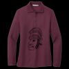 Women's Silk Touch Long Sleeve Polo Thumbnail