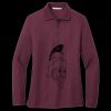 Women's Silk Touch Long Sleeve Polo Thumbnail