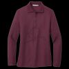 Women's Silk Touch Long Sleeve Polo Thumbnail