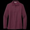 Women's Silk Touch Long Sleeve Polo Thumbnail