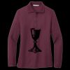 Women's Silk Touch Long Sleeve Polo Thumbnail