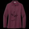 Women's Silk Touch Long Sleeve Polo Thumbnail