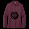 Women's Silk Touch Long Sleeve Polo Thumbnail