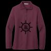 Women's Silk Touch Long Sleeve Polo Thumbnail