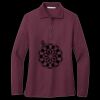 Women's Silk Touch Long Sleeve Polo Thumbnail