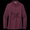 Women's Silk Touch Long Sleeve Polo Thumbnail
