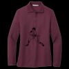 Women's Silk Touch Long Sleeve Polo Thumbnail