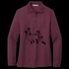 Women's Silk Touch Long Sleeve Polo Thumbnail