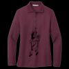Women's Silk Touch Long Sleeve Polo Thumbnail