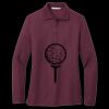 Women's Silk Touch Long Sleeve Polo Thumbnail
