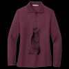 Women's Silk Touch Long Sleeve Polo Thumbnail