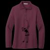 Women's Silk Touch Long Sleeve Polo Thumbnail