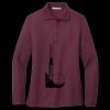 Women's Silk Touch Long Sleeve Polo Thumbnail