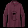 Women's Silk Touch Long Sleeve Polo Thumbnail