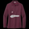 Women's Silk Touch Long Sleeve Polo Thumbnail