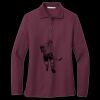 Women's Silk Touch Long Sleeve Polo Thumbnail