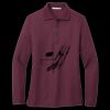 Women's Silk Touch Long Sleeve Polo Thumbnail