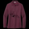 Women's Silk Touch Long Sleeve Polo Thumbnail