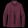 Women's Silk Touch Long Sleeve Polo Thumbnail