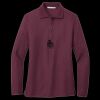 Women's Silk Touch Long Sleeve Polo Thumbnail