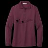 Women's Silk Touch Long Sleeve Polo Thumbnail