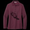 Women's Silk Touch Long Sleeve Polo Thumbnail