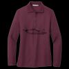 Women's Silk Touch Long Sleeve Polo Thumbnail
