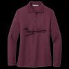 Women's Silk Touch Long Sleeve Polo Thumbnail