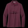 Women's Silk Touch Long Sleeve Polo Thumbnail