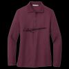 Women's Silk Touch Long Sleeve Polo Thumbnail