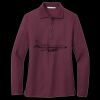 Women's Silk Touch Long Sleeve Polo Thumbnail